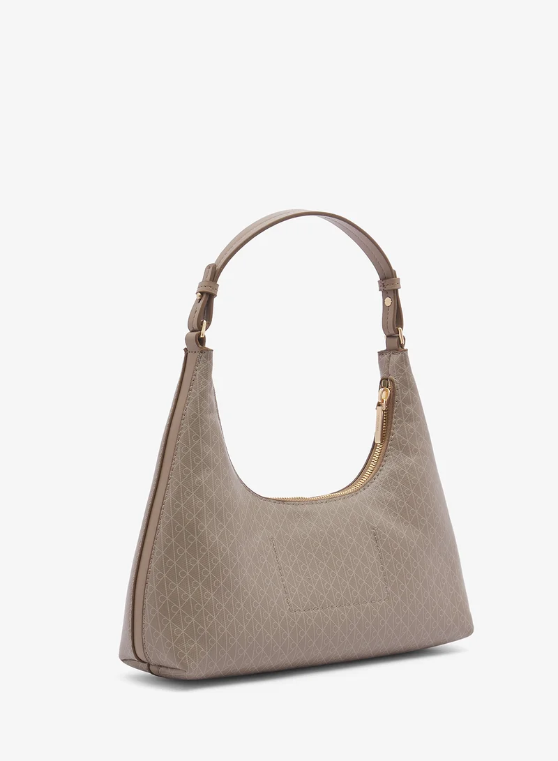 كالفن كلاين Emblem Aop Shoulder Bag